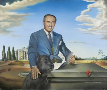 Portrait du Colonel Jack Warner Salvador Dali Peinture à l'huile